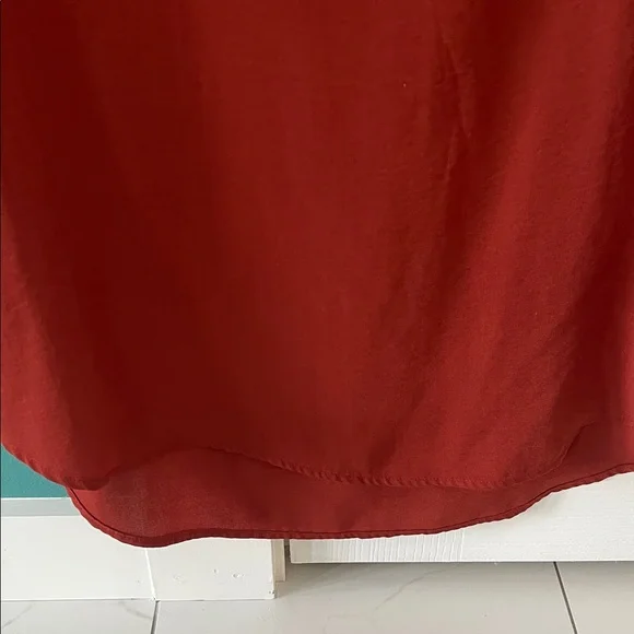 Maurices Deep Red Blouse - Picture 3 of 6